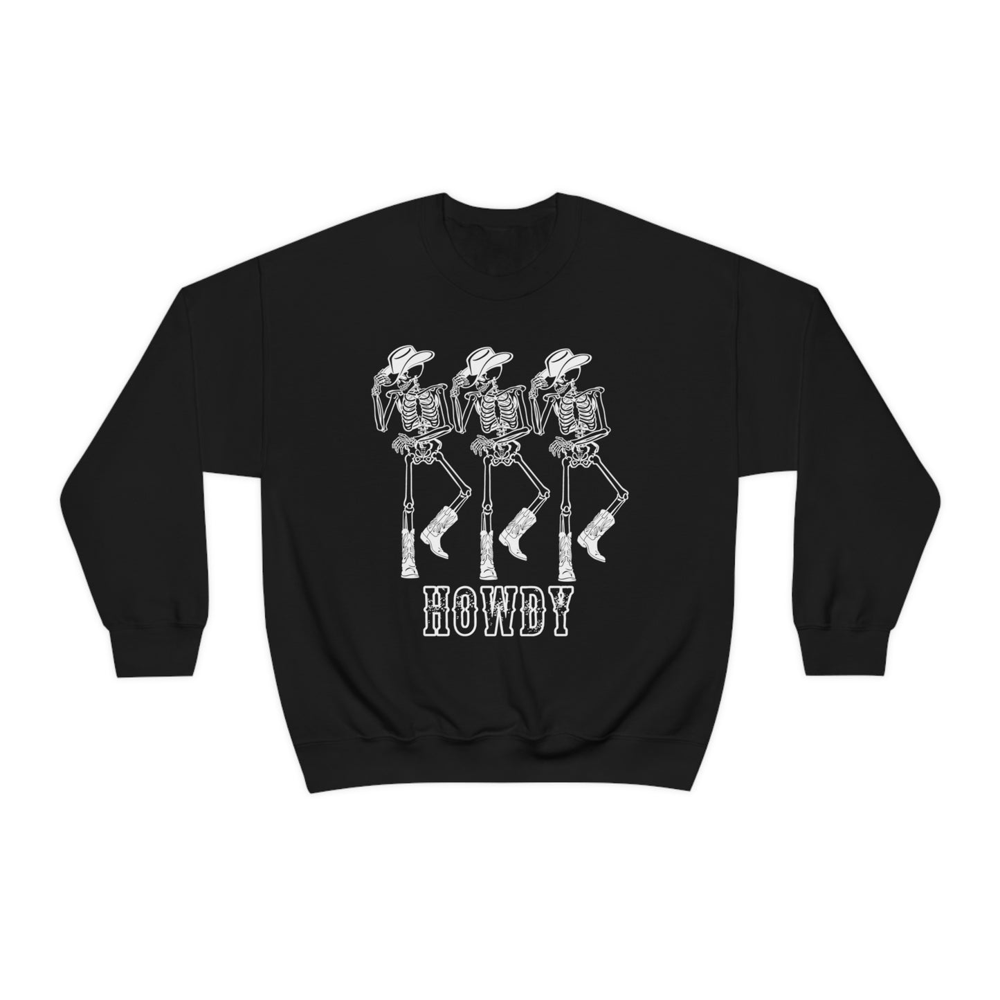 Howdy Skeleton Cowboy Sweatshirt