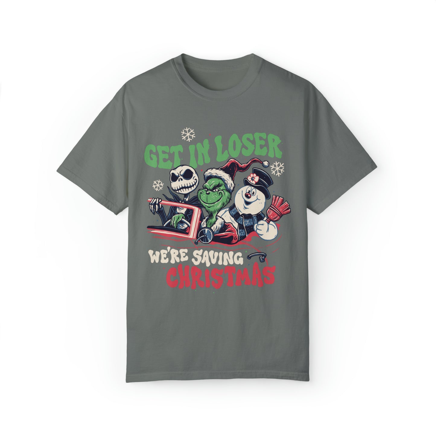 Get In Loser We're Saving Christmas Shirt