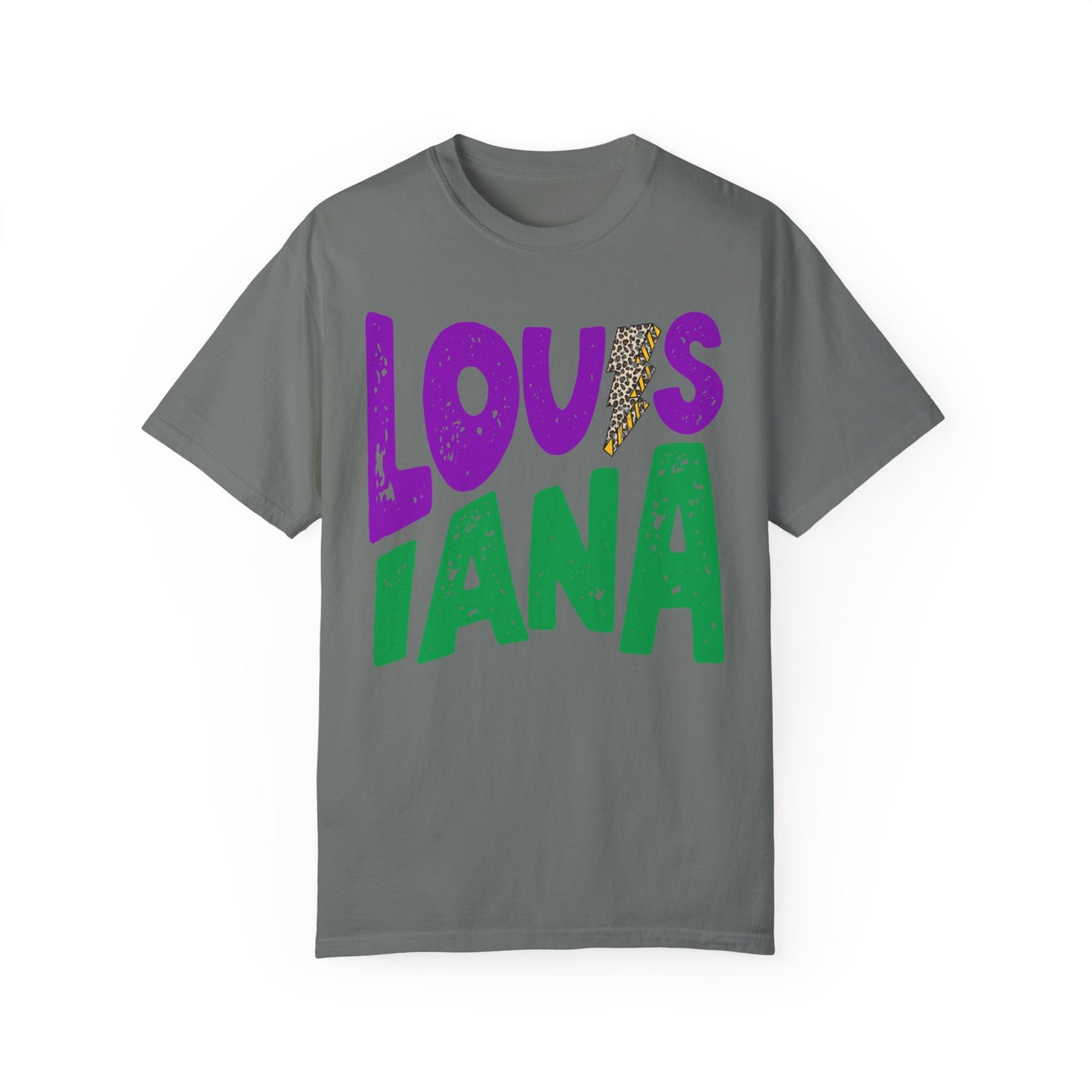 Louisiana Mardi Gras Lightning Bolt Shirt