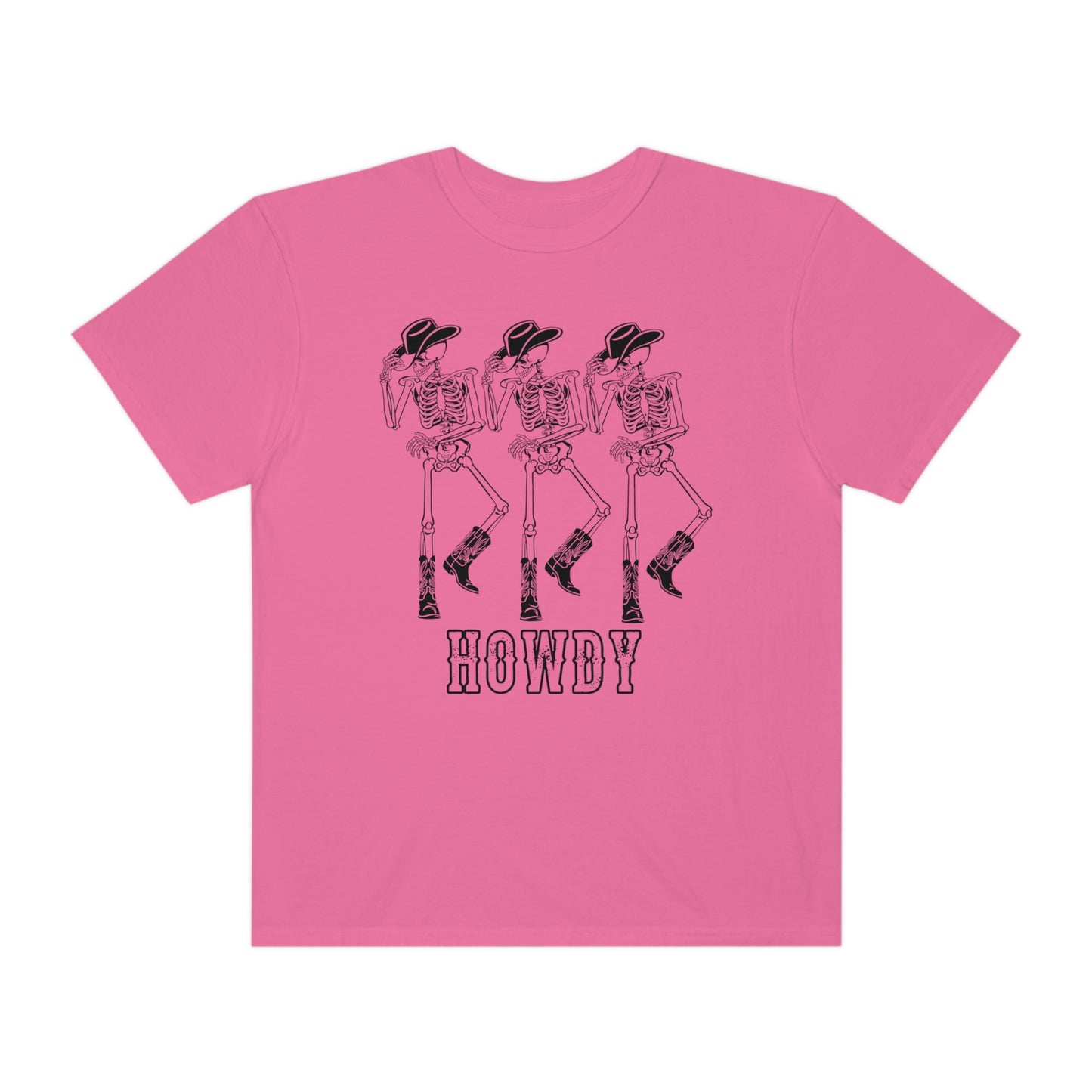 Howdy Cowboy Skeleton Tee