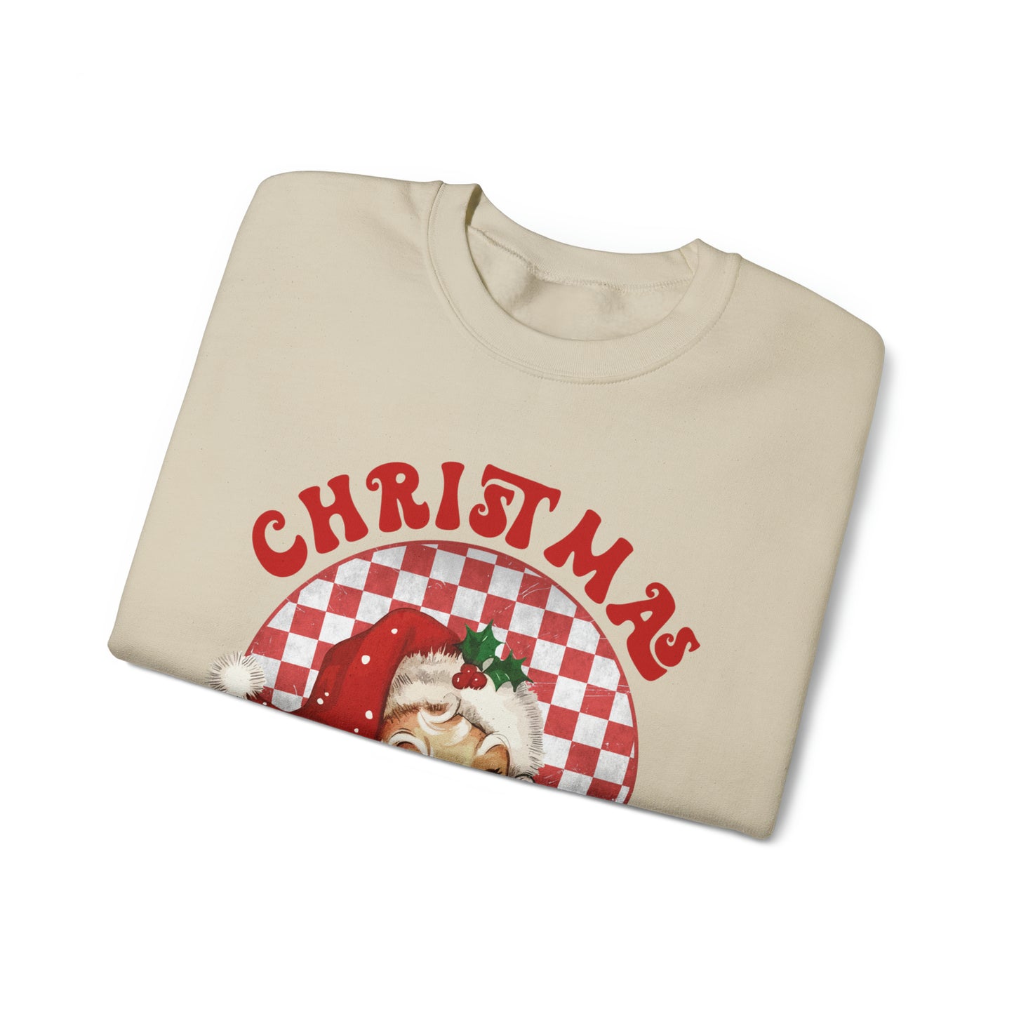 Christmas Vibes Santa Sweatshirt