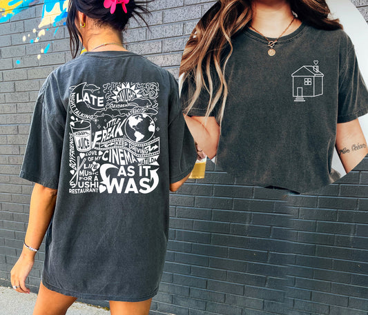 Harrys House Shirt, 2 Sided Print