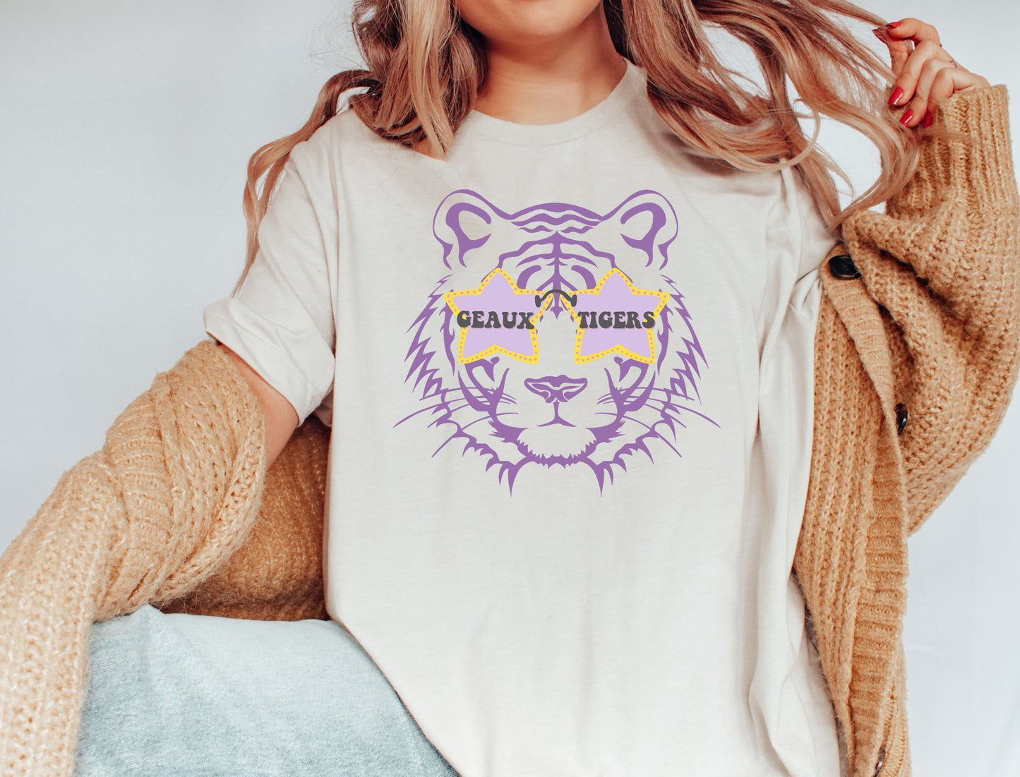 Geaux Tigers Bella Canvas Shirt
