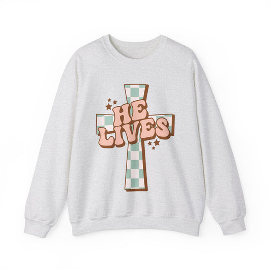 He Lives Sweatshirt
