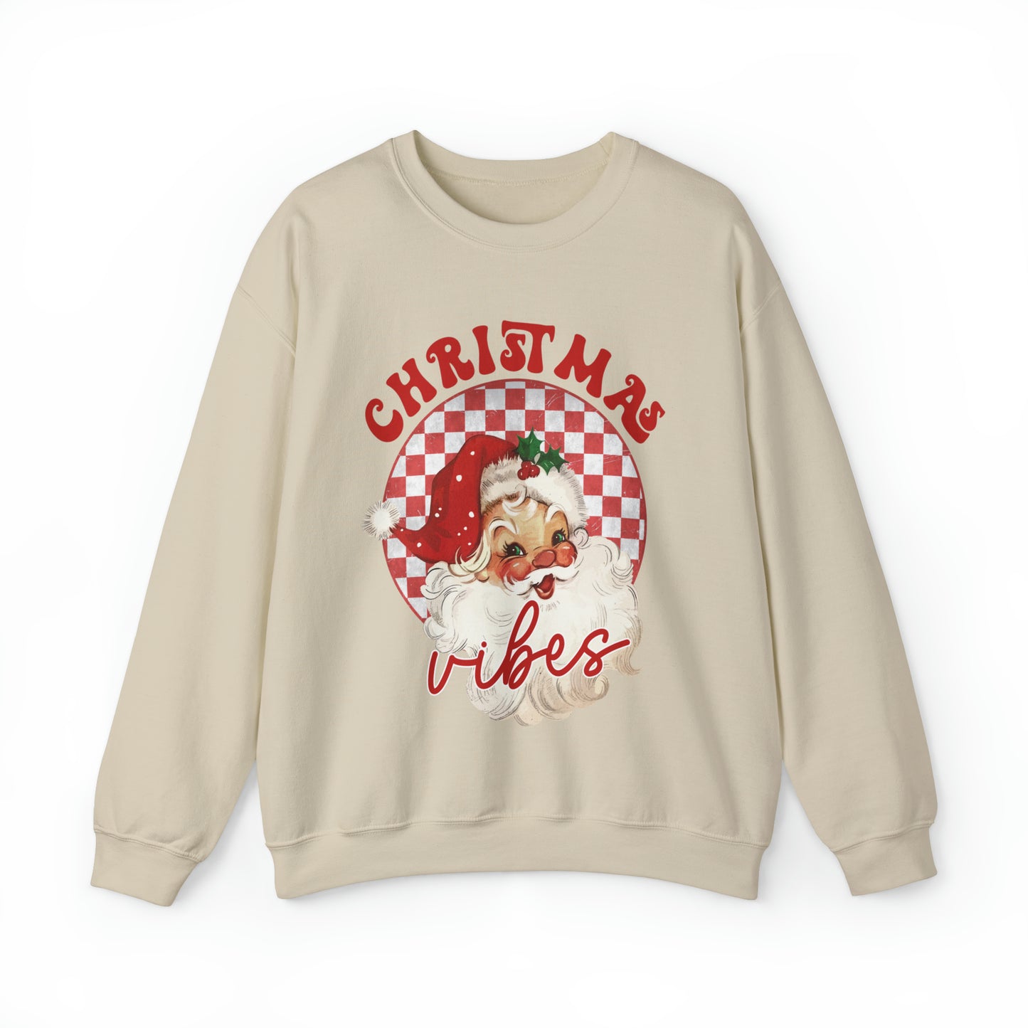 Christmas Vibes Santa Sweatshirt