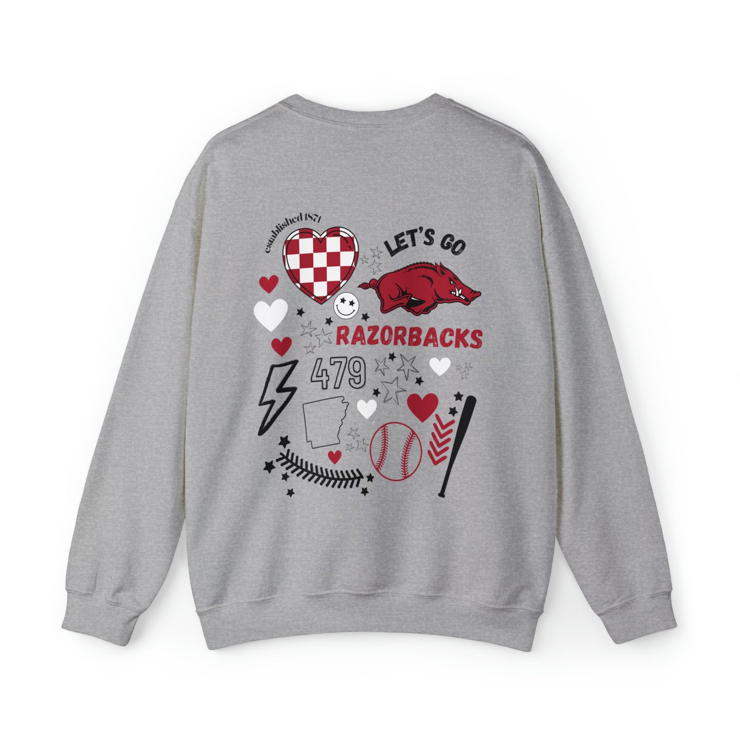 Razorbacks Baseball Game Day Sweatshirt