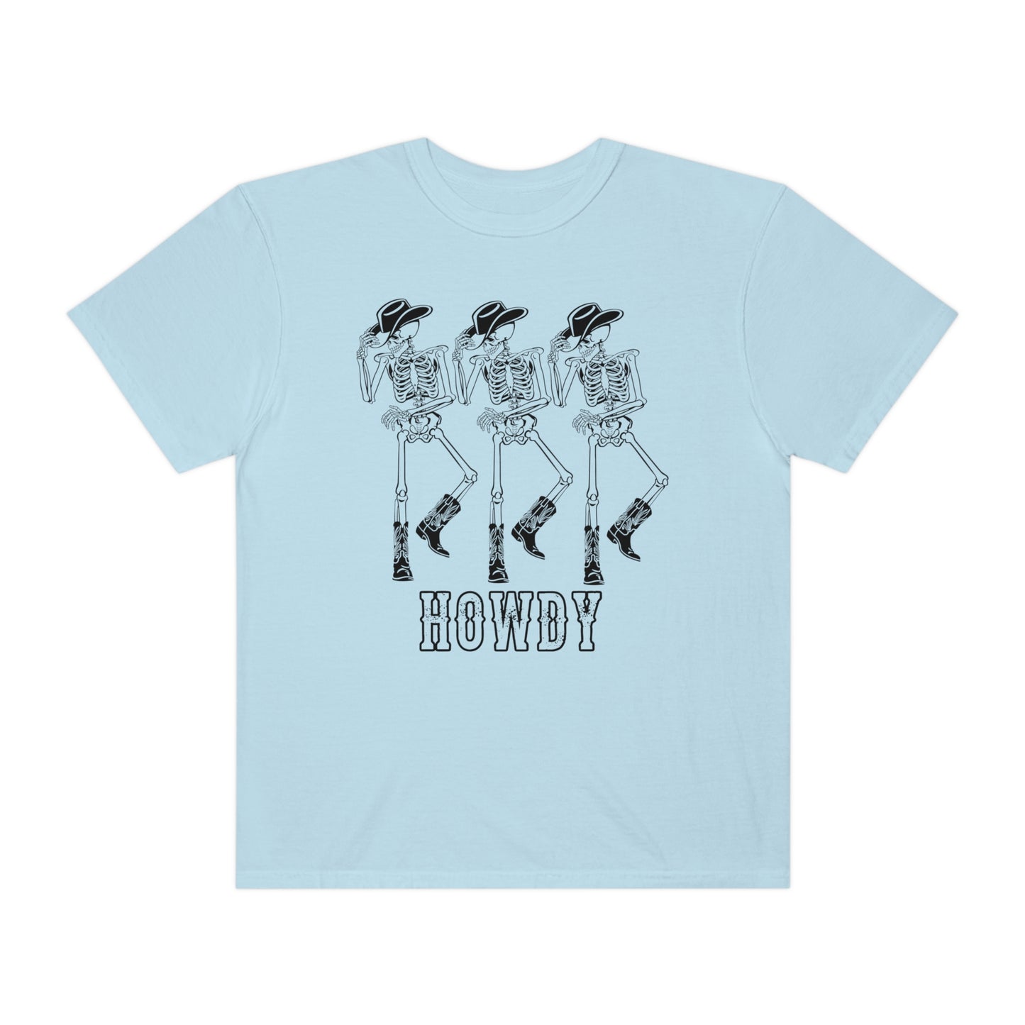 Howdy Cowboy Skeleton Tee
