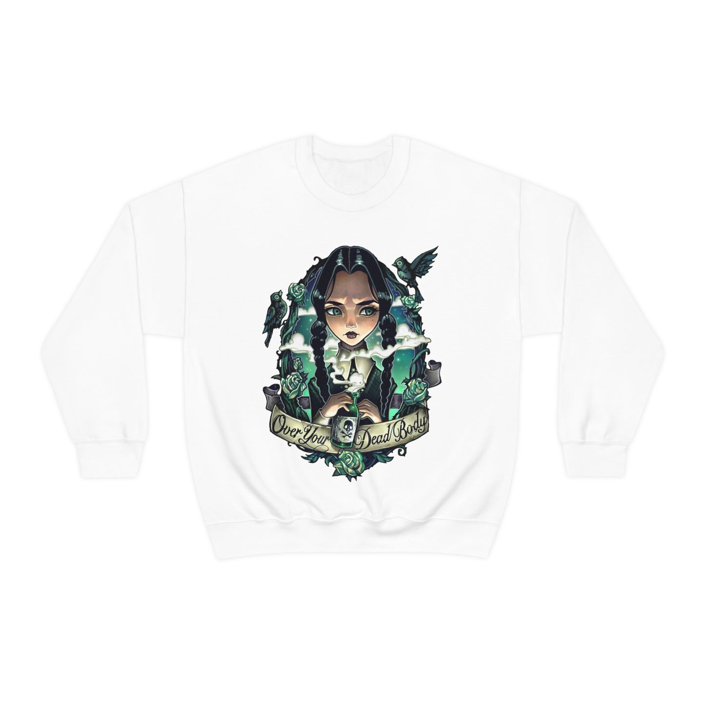 Wednesday Over My Dead Body Sweatshirt