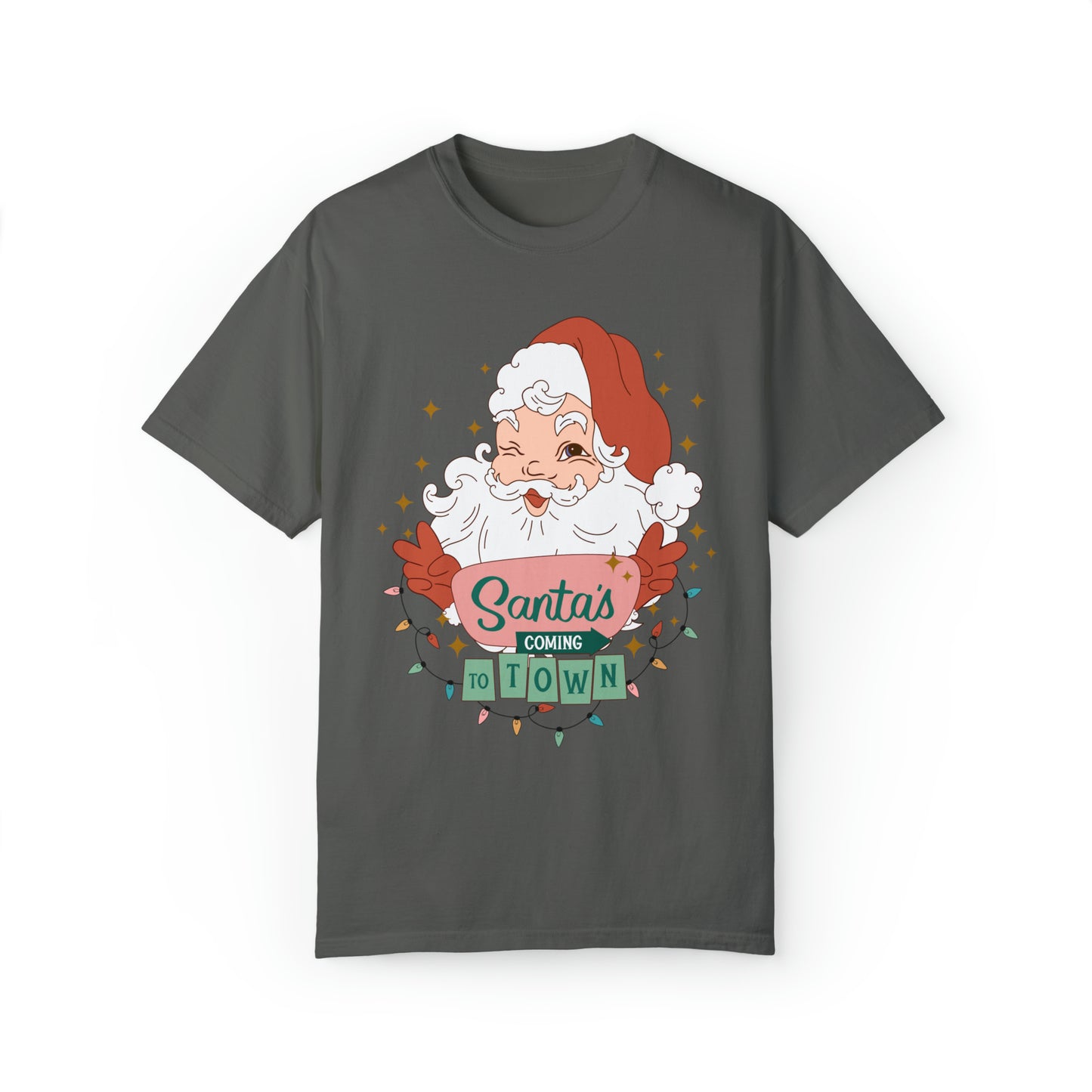 Santas Coming To Town Shirt
