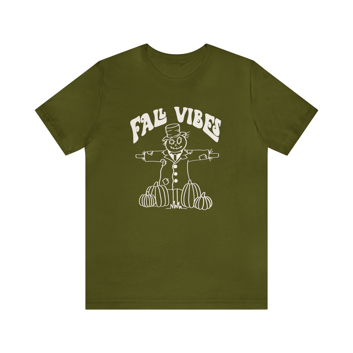 Fall Vibes Scarecrow Bella Canvas Shirt