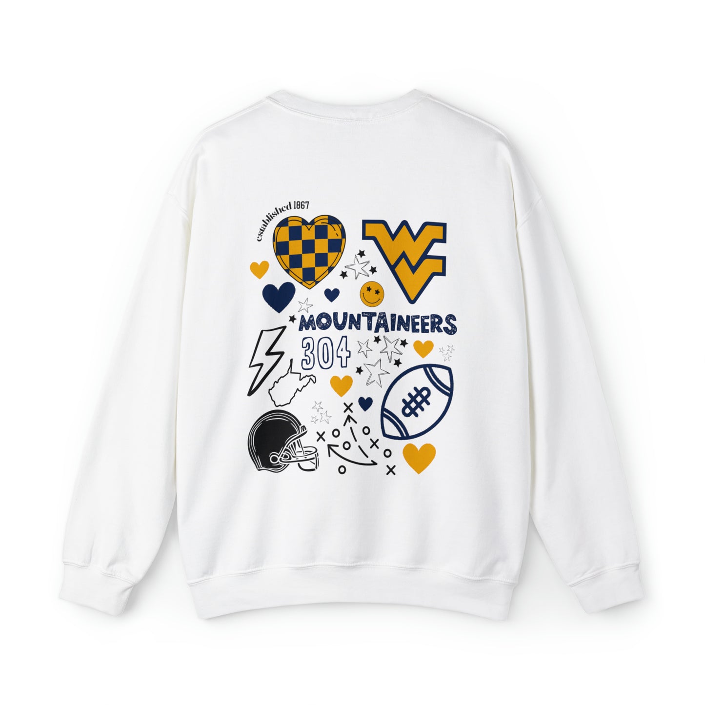 West Virginia Mountaineers Game Day Sweatshirt