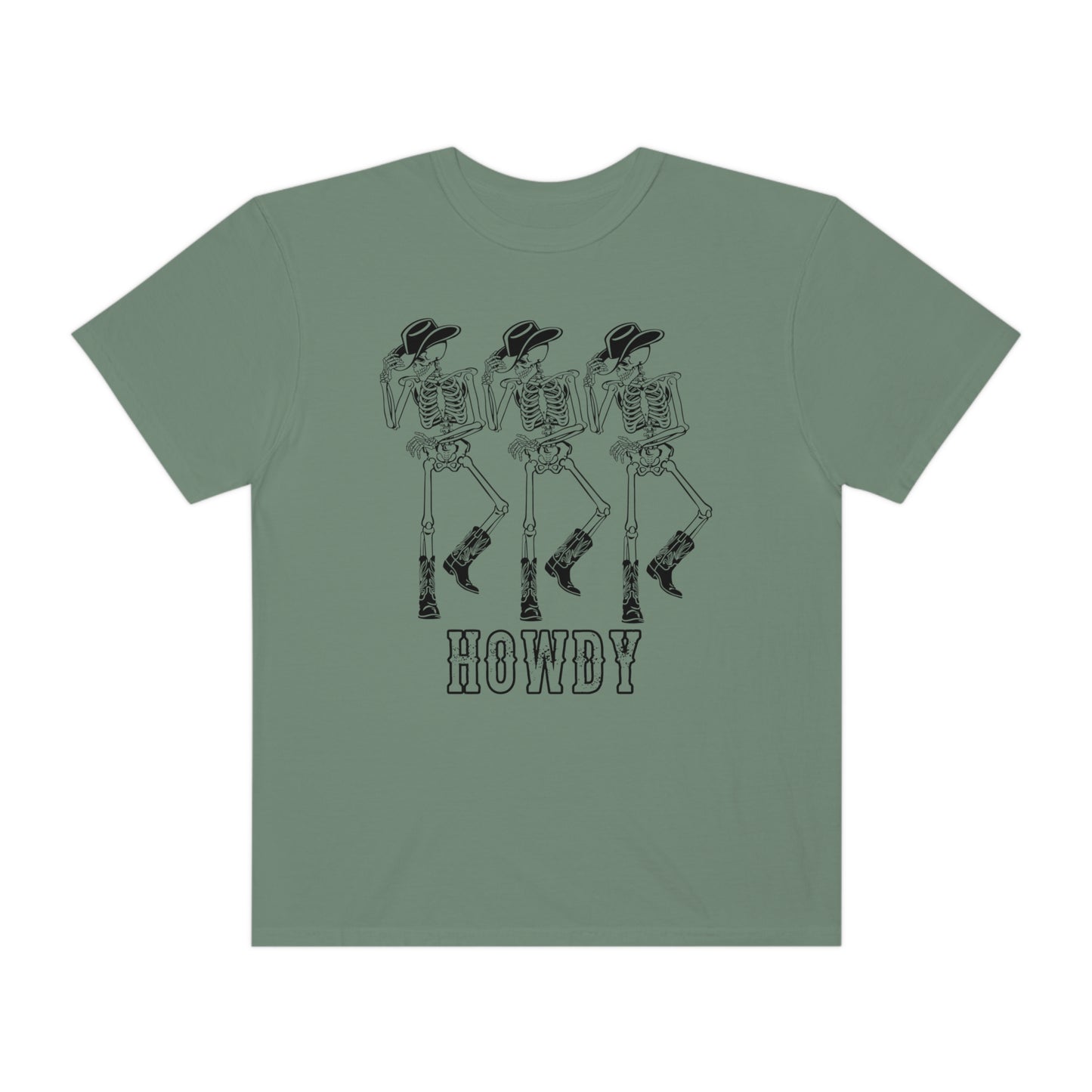 Howdy Cowboy Skeleton Tee