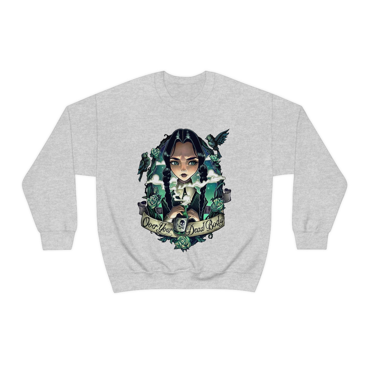 Wednesday Over My Dead Body Sweatshirt