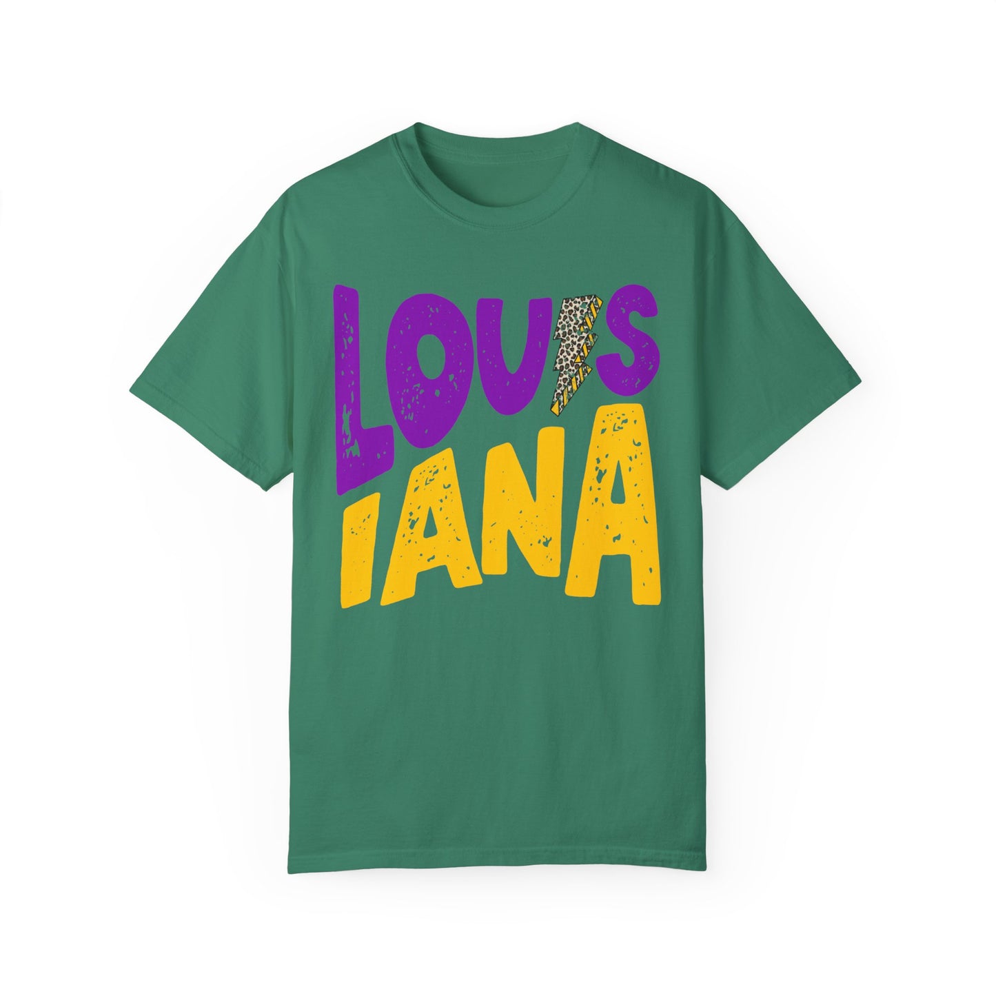 Louisiana Mardi Gras Lightning Bolt Shirt
