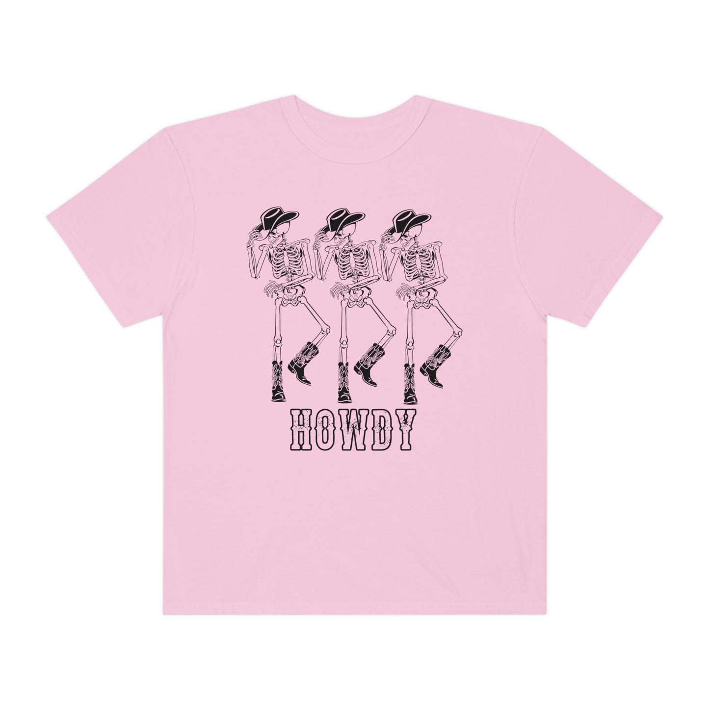 Howdy Cowboy Skeleton Tee