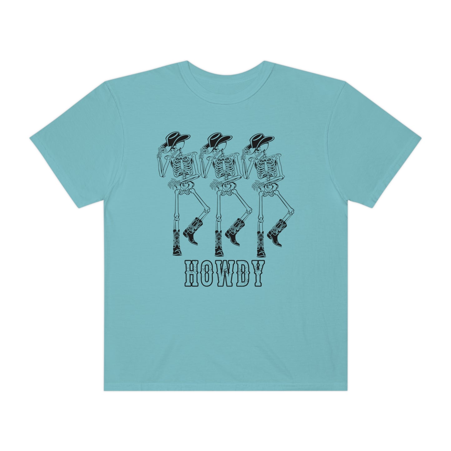 Howdy Cowboy Skeleton Tee