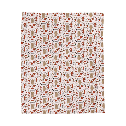 Red TS Plush Blanket