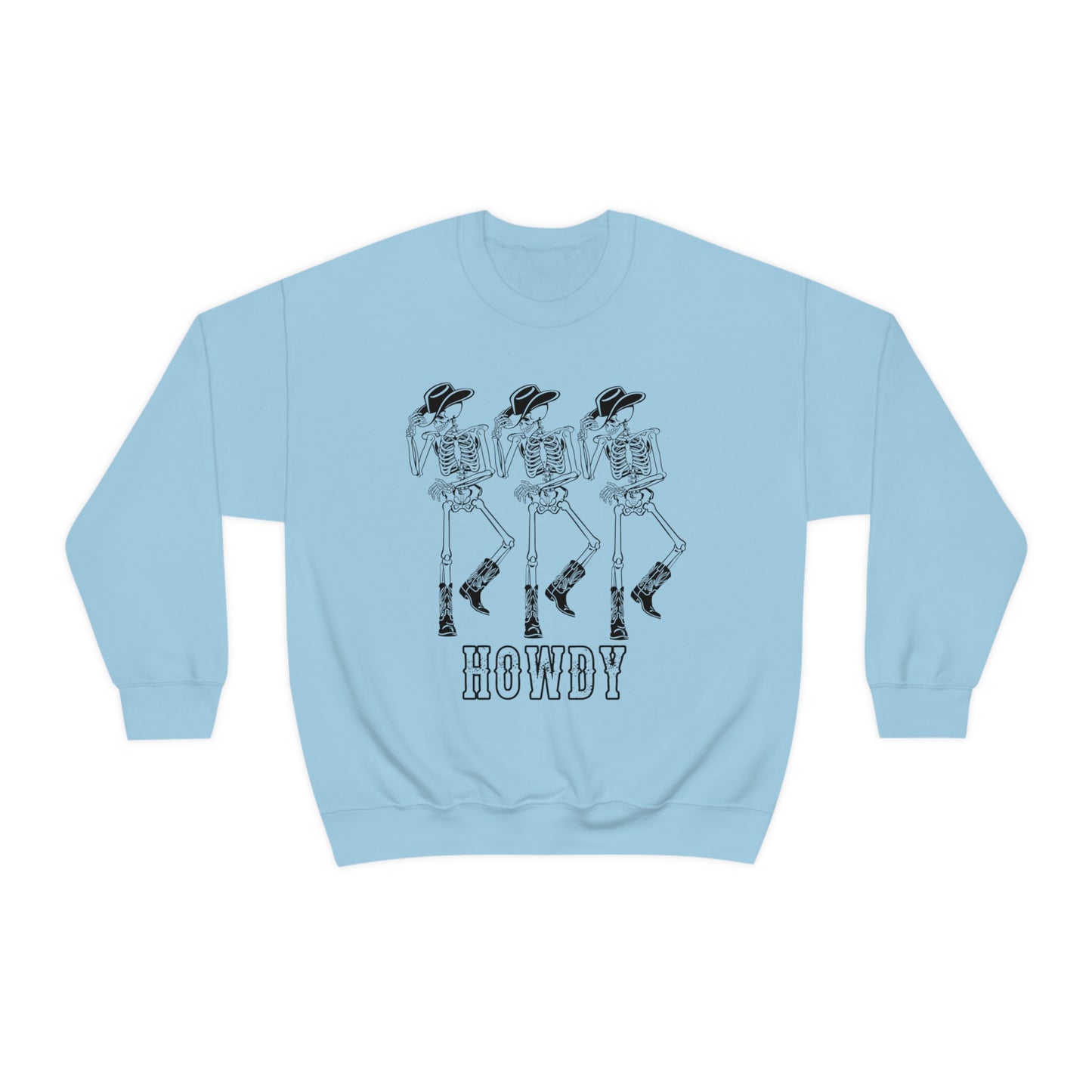 Howdy Skeleton Cowboy Sweatshirt