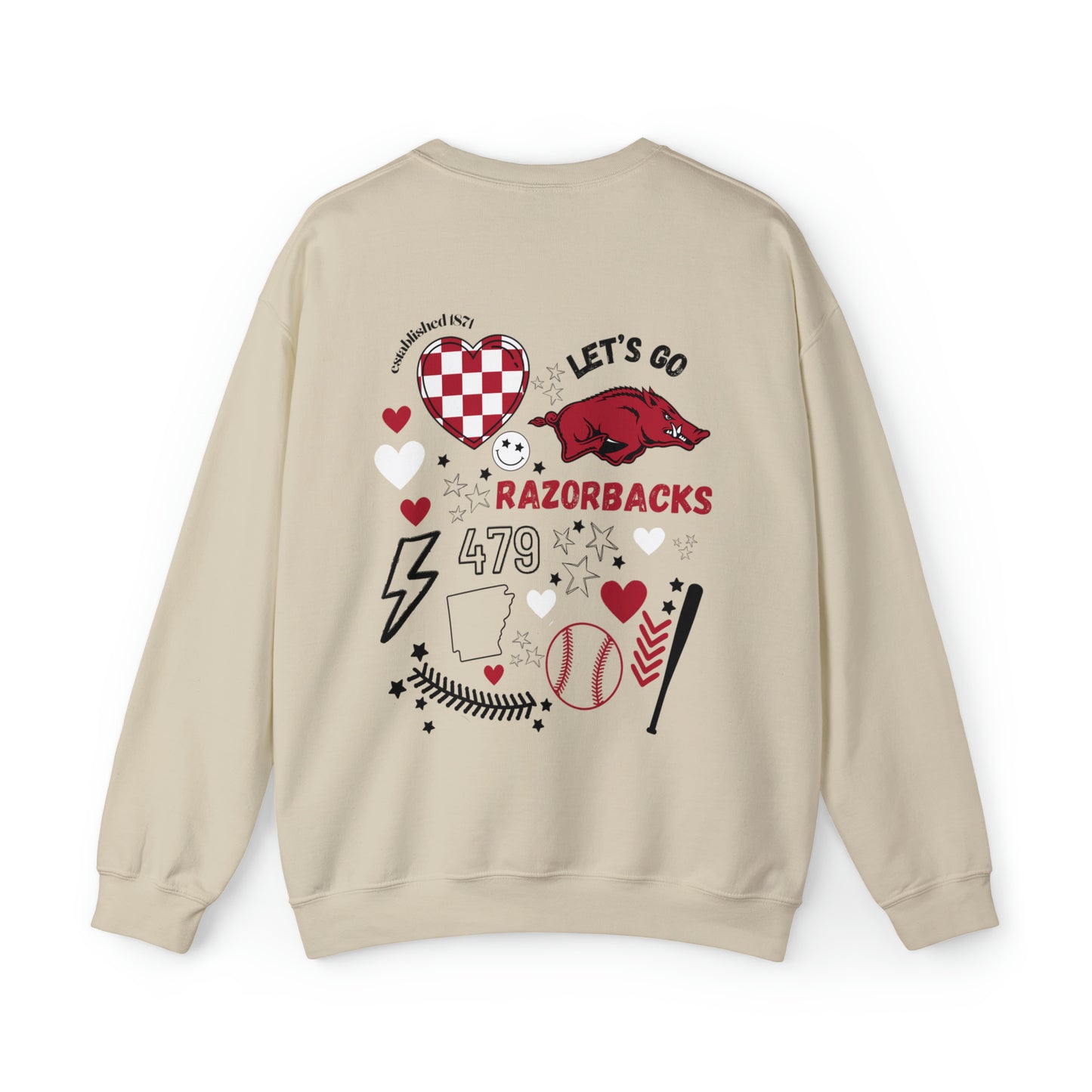 Razorbacks Baseball Game Day Sweatshirt
