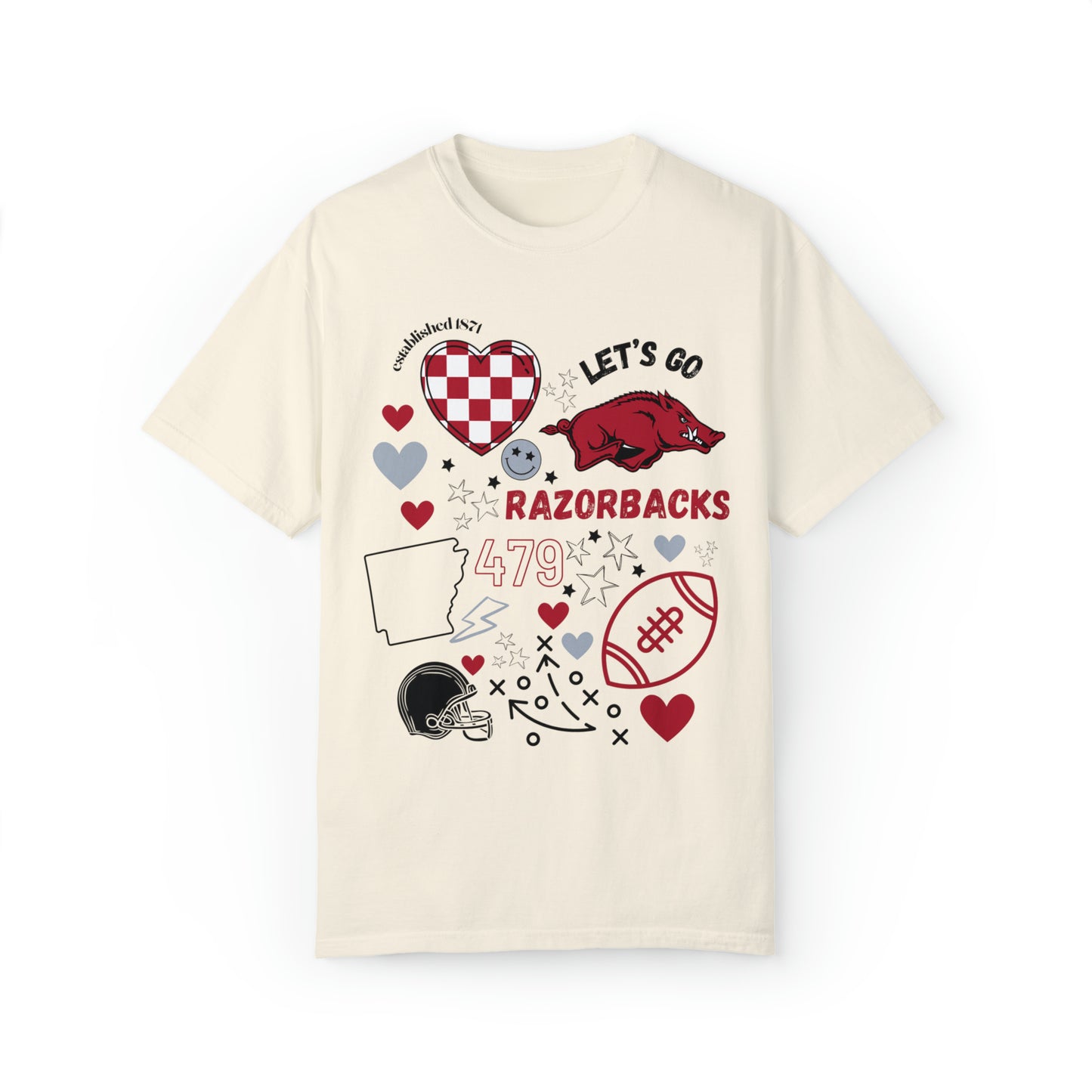 AR Game Day Shirt Front Design Only
