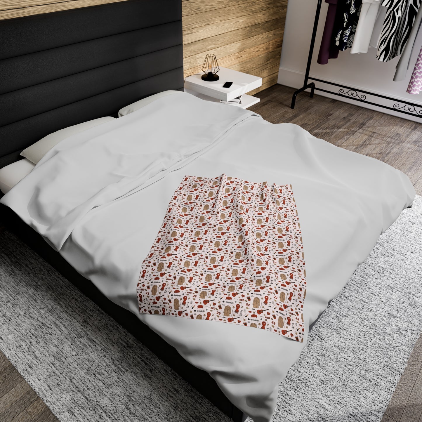 Red TS Plush Blanket