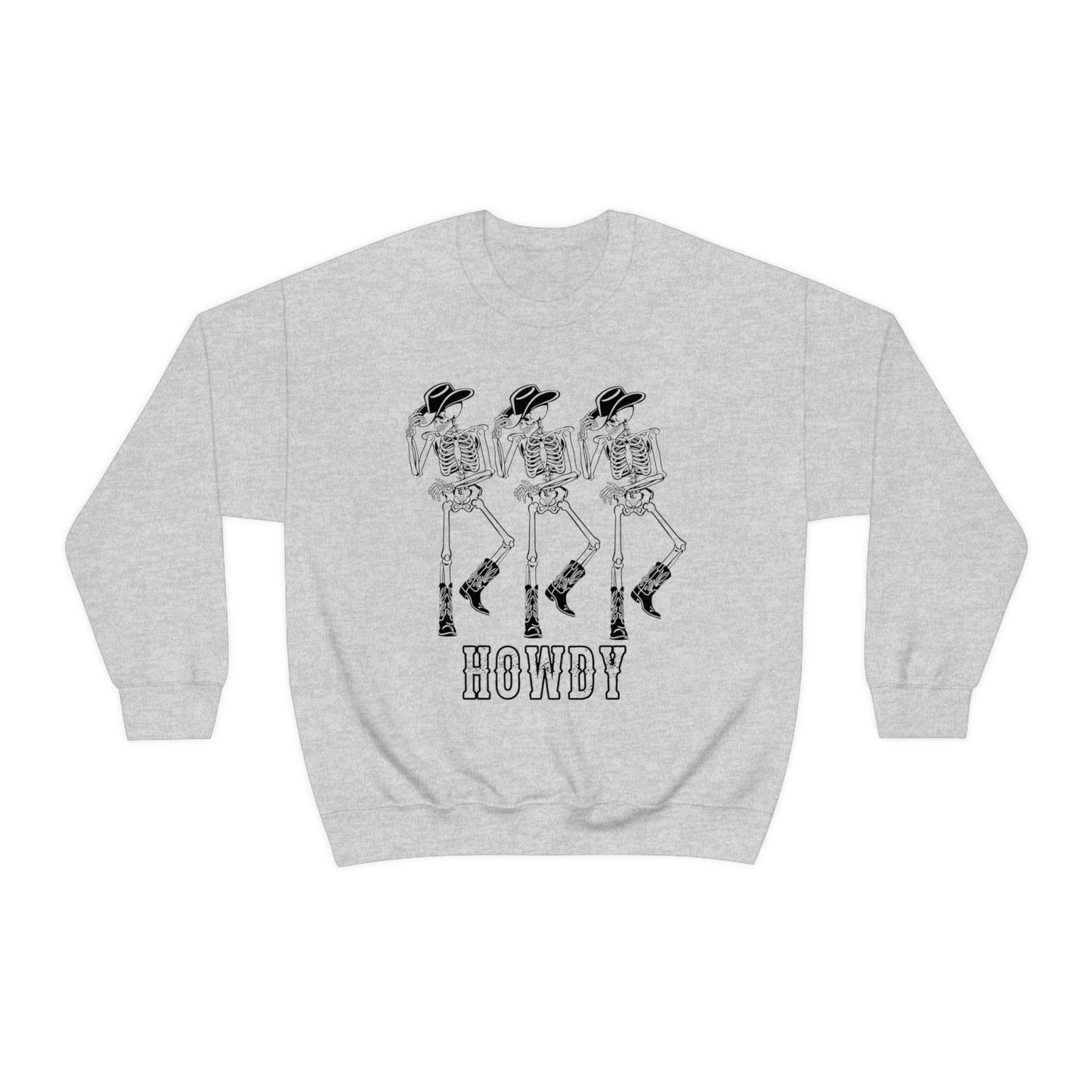 Howdy Skeleton Cowboy Sweatshirt