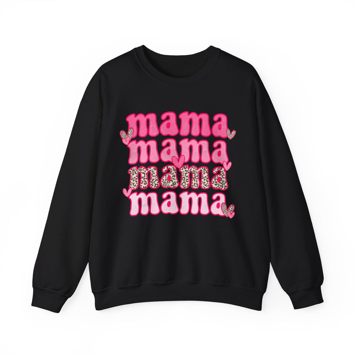 Retro Leopard Mama Sweatshirt