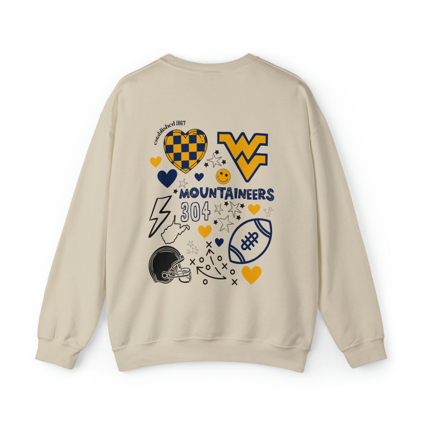 West Virginia Mountaineers Game Day Sweatshirt