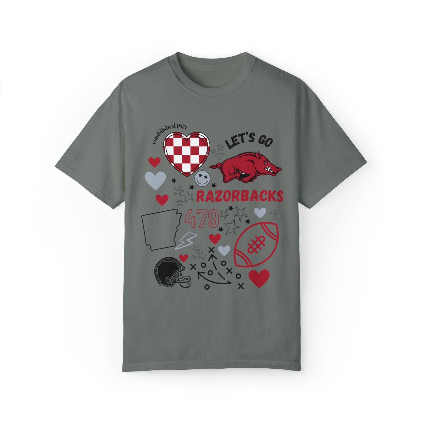 AR Game Day Shirt Front Design Only