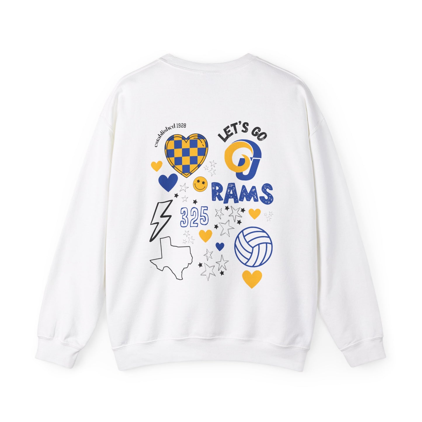 Rams Volleyball Game Day Sweatshirt