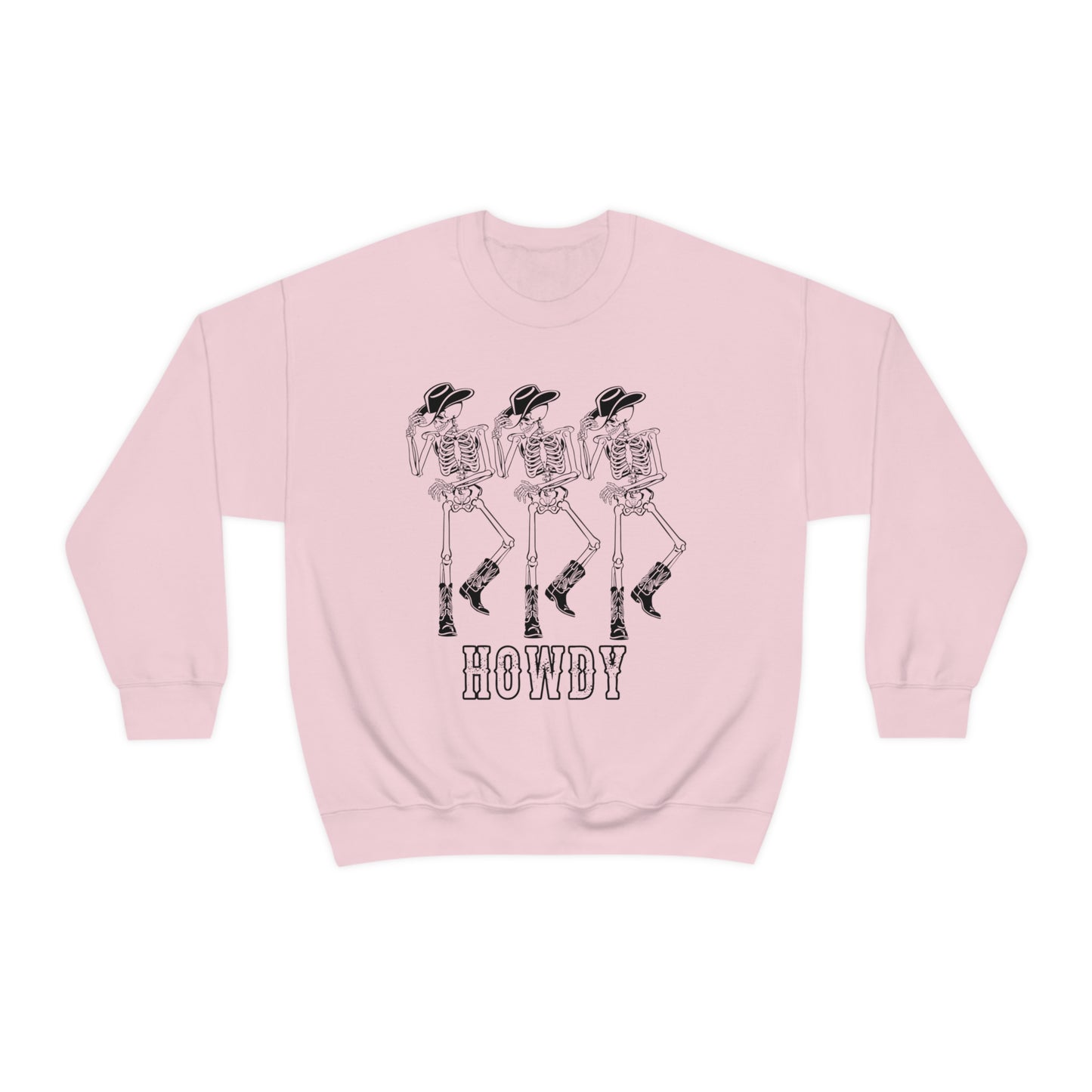 Howdy Skeleton Cowboy Sweatshirt