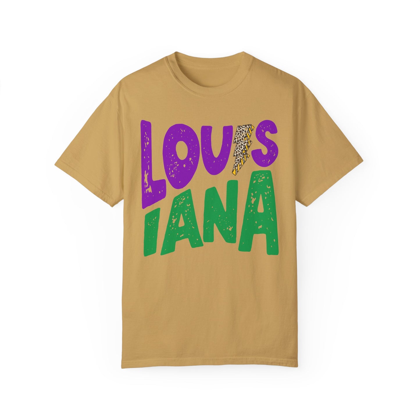Louisiana Mardi Gras Lightning Bolt Shirt