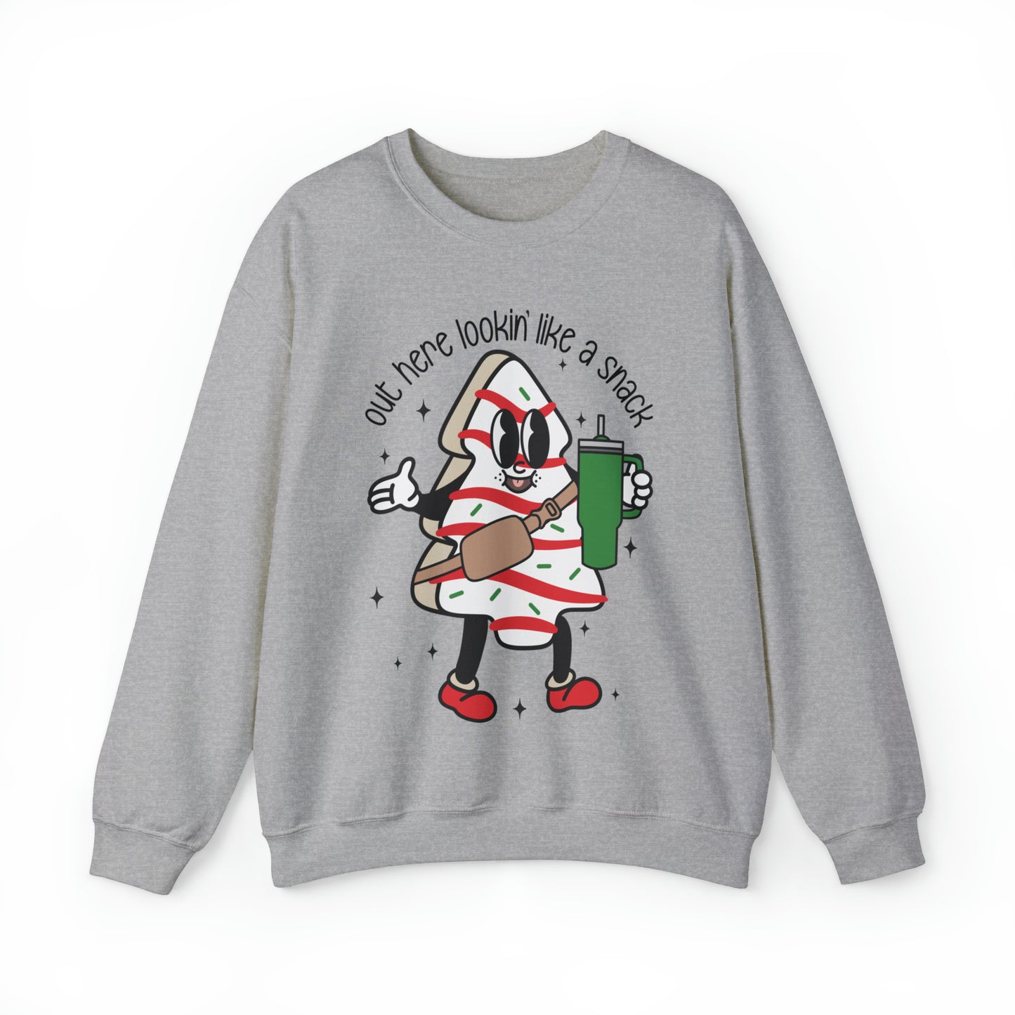 Christmas Tree Snack Sweatshirt