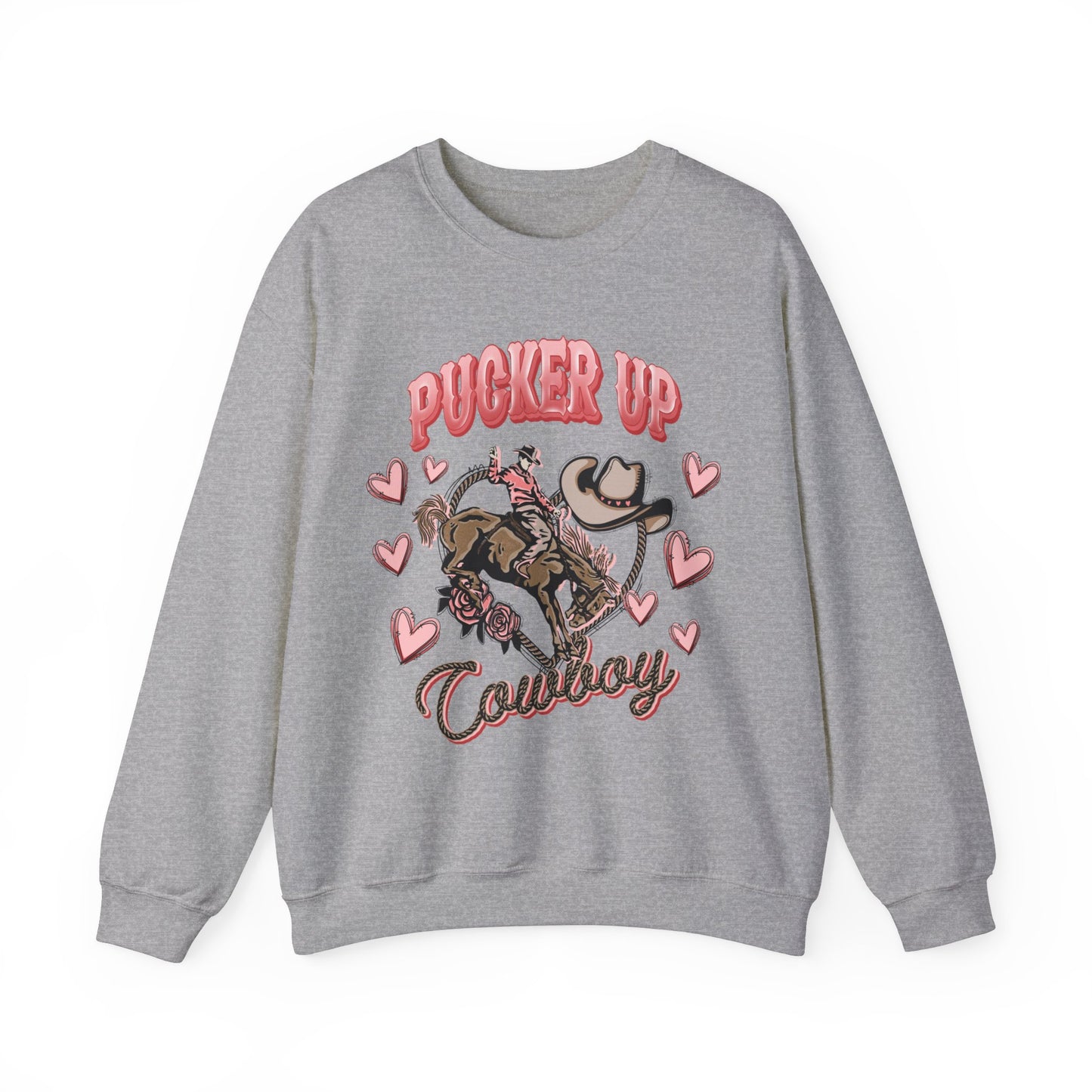 Pucker Up Cowboy Sweatshirt