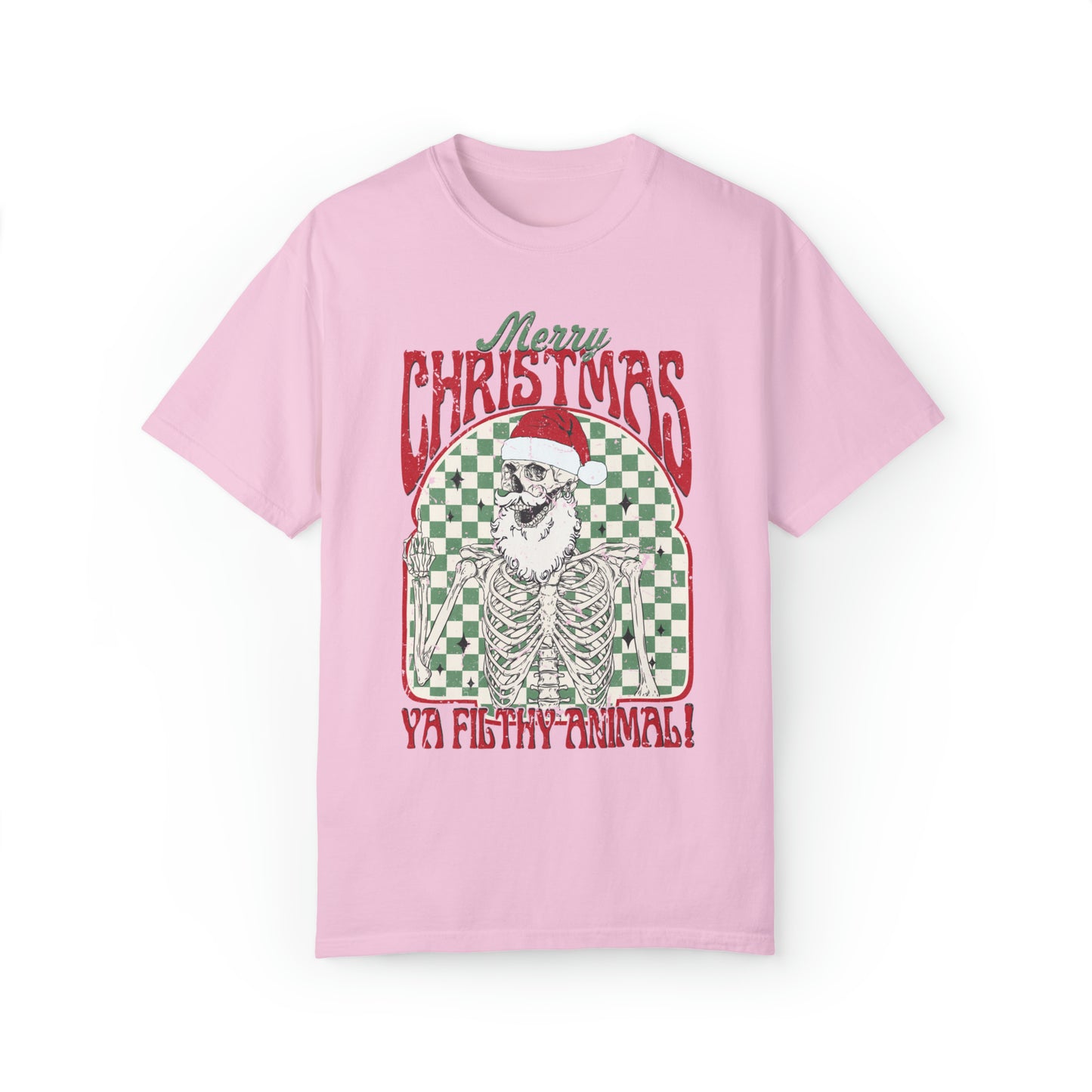 Merry Christmas Filthy Animal Skeleton Shirt