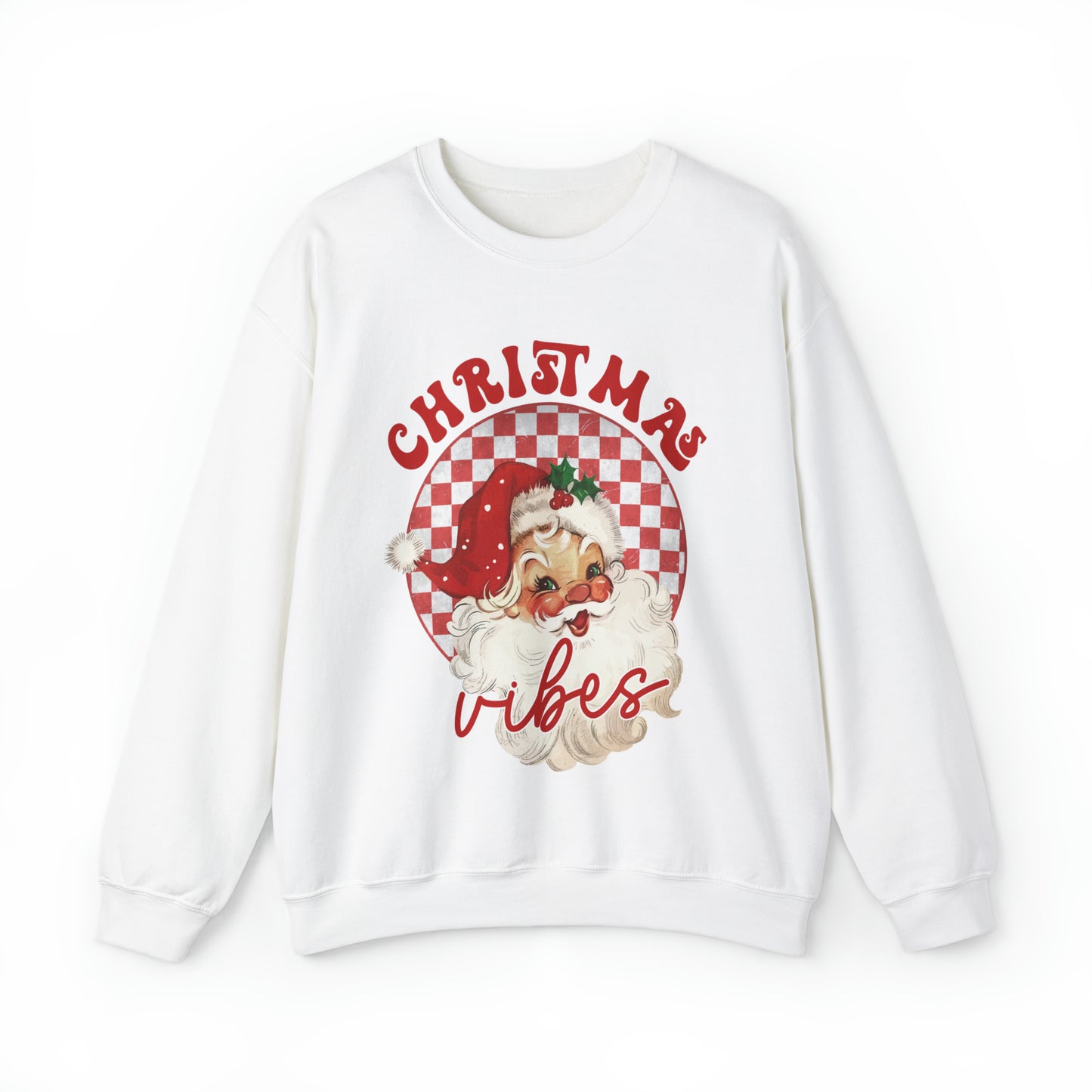 Christmas Vibes Santa Sweatshirt