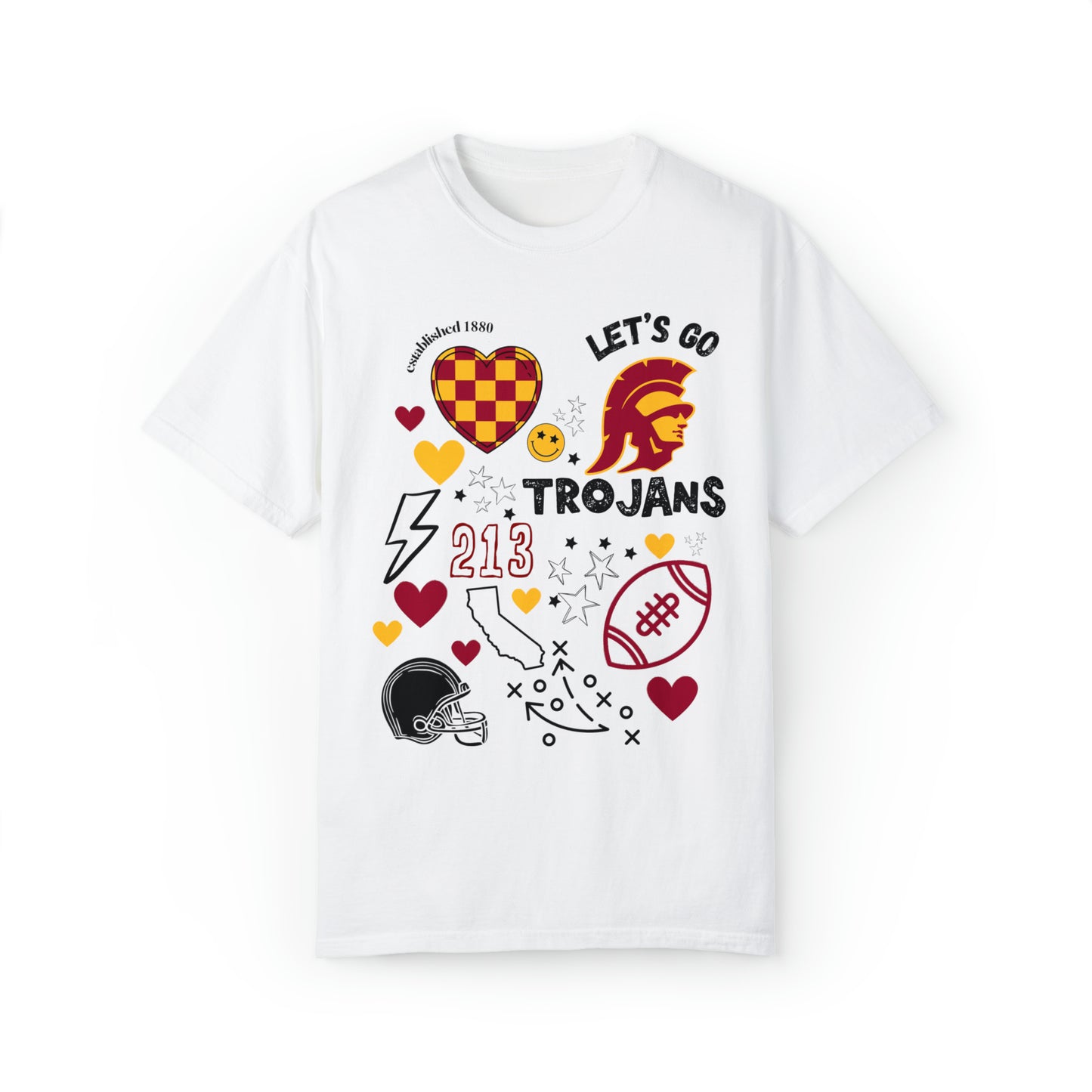 Trojans Game Day, Design on front only