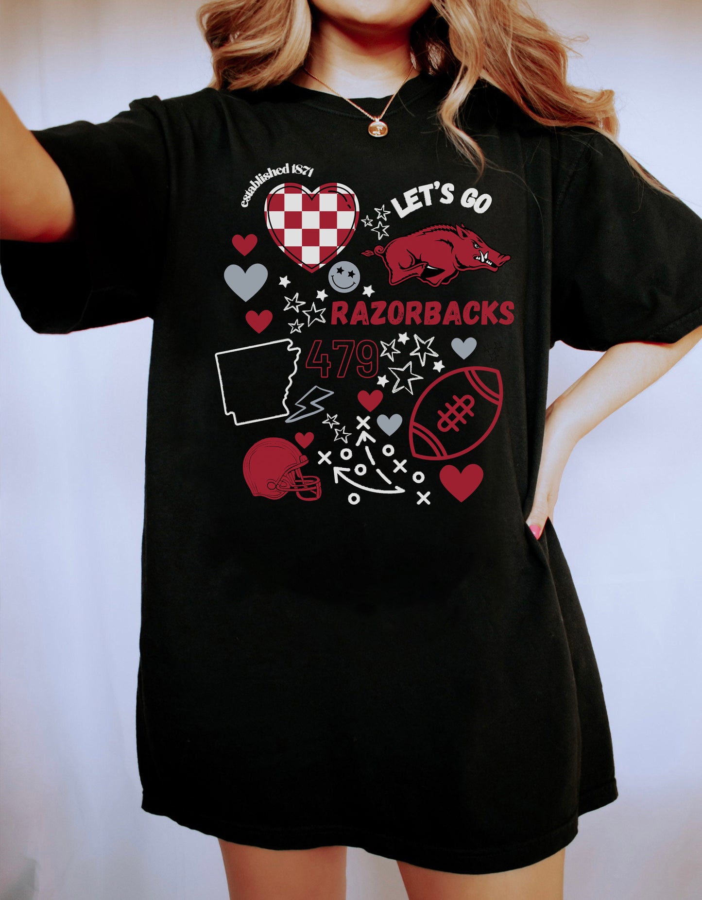 AR Game Day Shirt Front Design Only