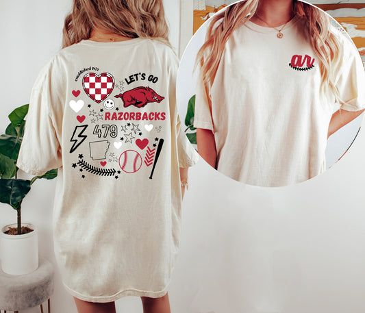 Razorbacks Baseball Game Day Shirt