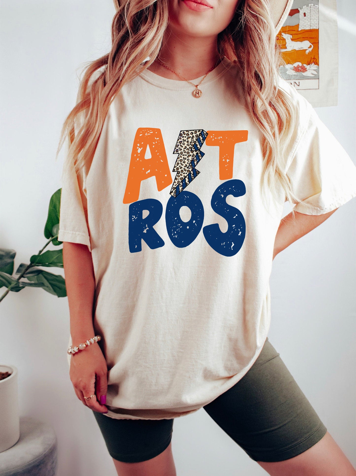 Astros Lightning Bolt Shirt