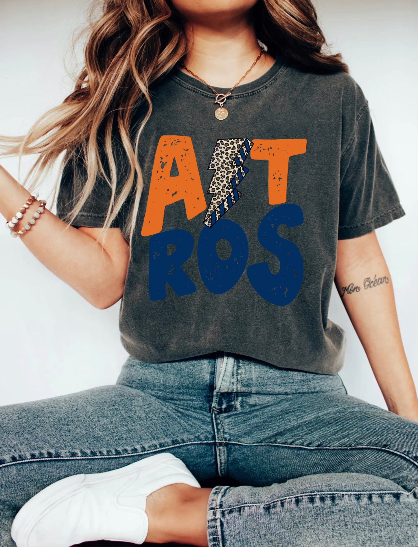 Astros Lightning Bolt Shirt