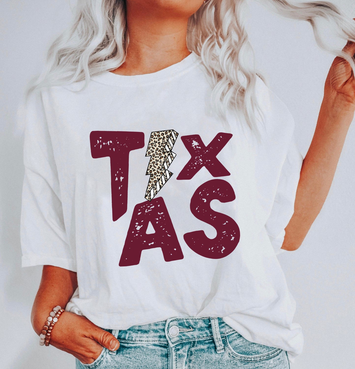 Texas A&M Lightning Bolt Shirt