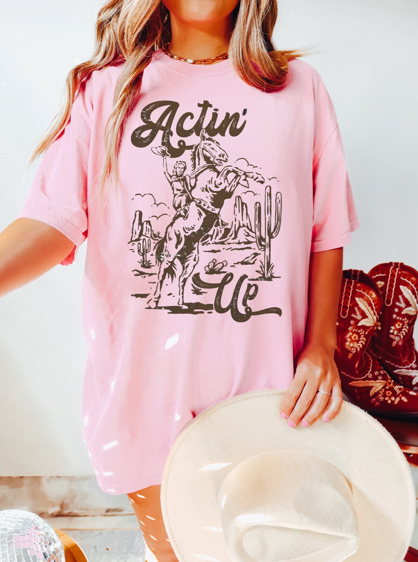 Actin Up Western Shirt
