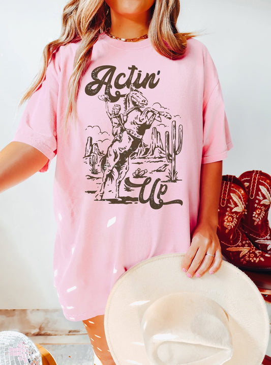 Actin Up Western Shirt