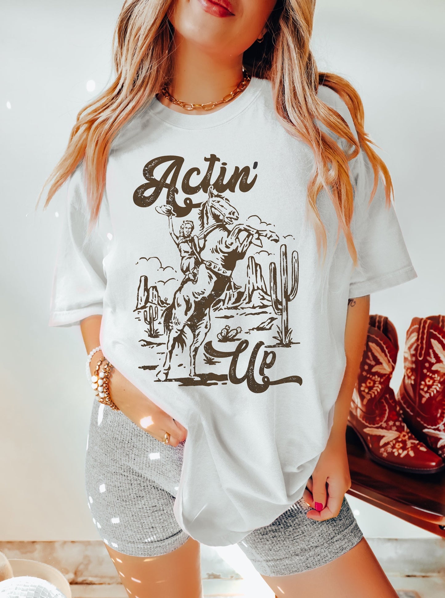 Actin Up Western Shirt