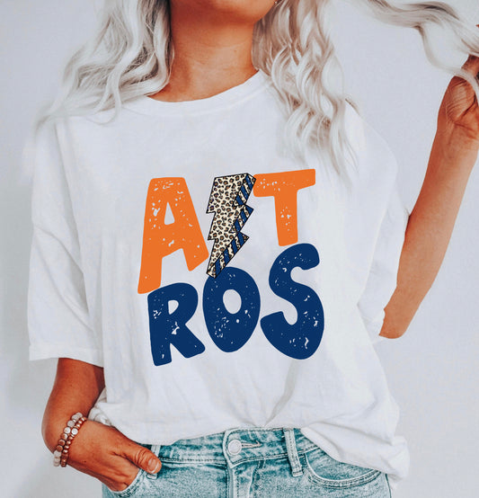 Astros Lightning Bolt Shirt