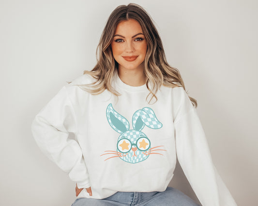 Retro Easter Bunny Sweatshirt