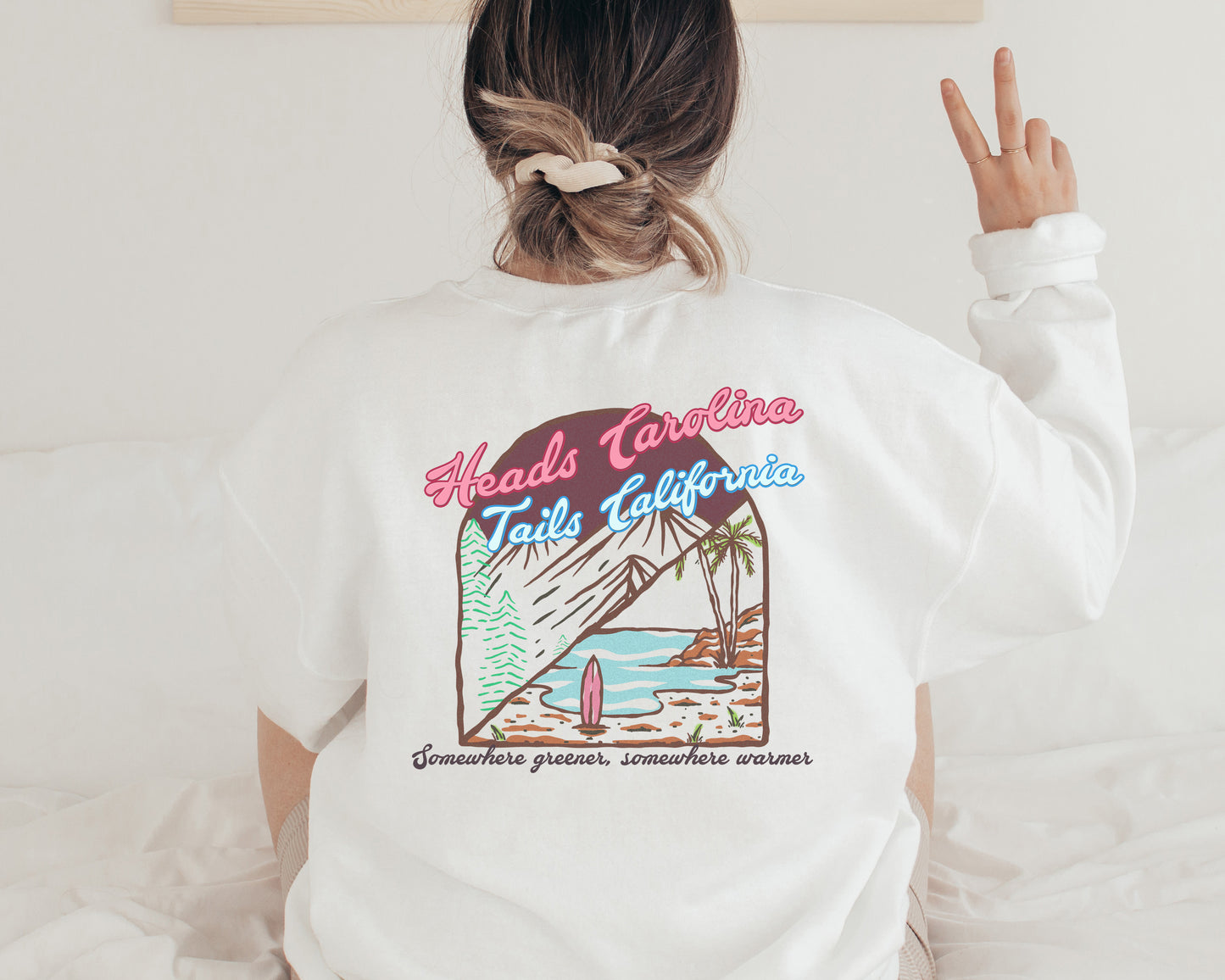 Heads Carolina Tails California Sweatshirt