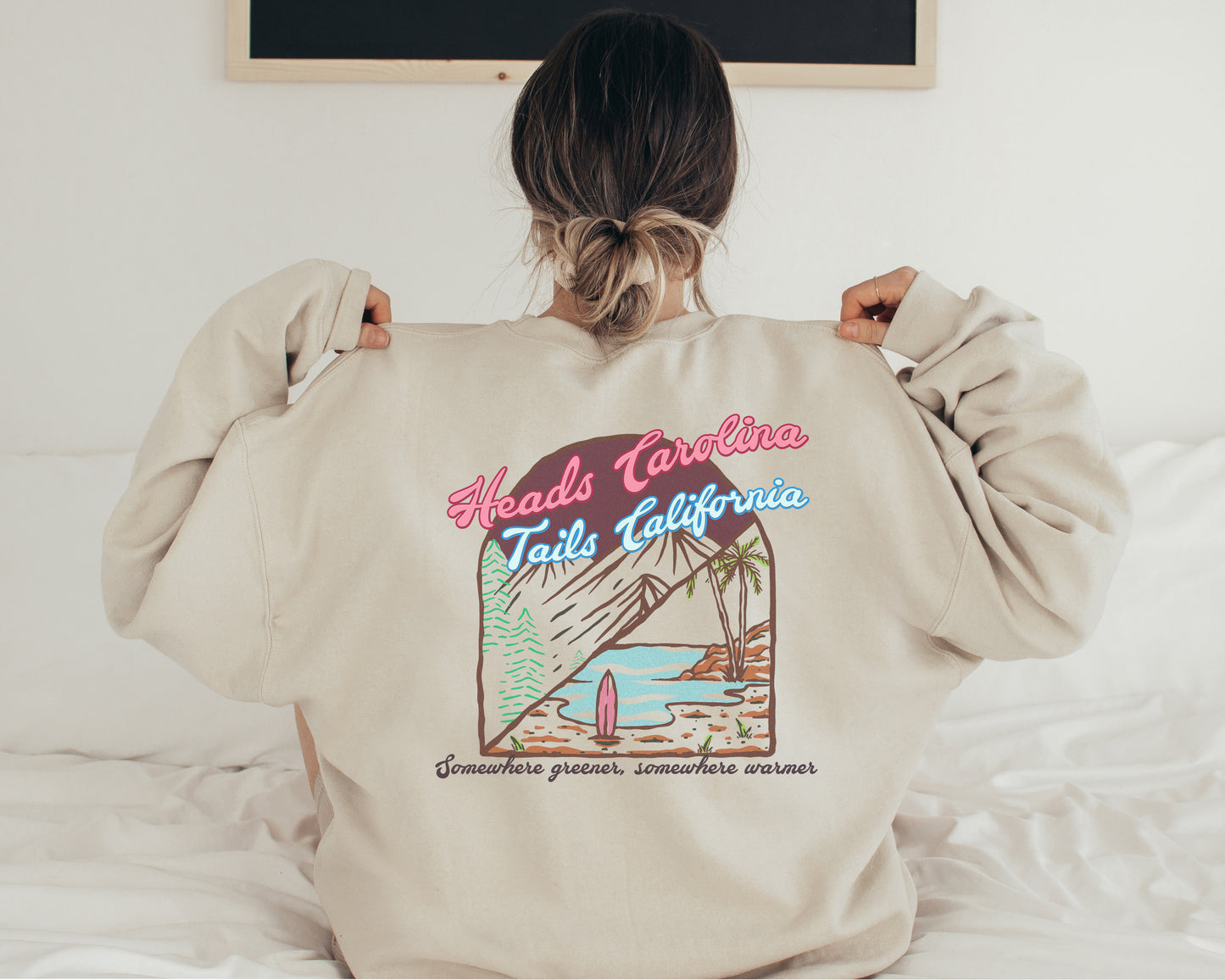 Heads Carolina Tails California Sweatshirt