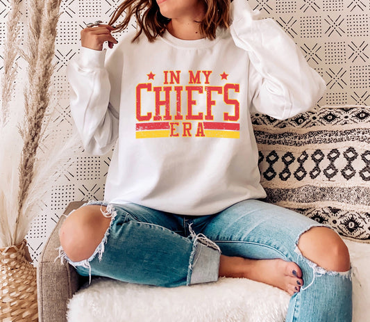 In My Chiefs Era Sweatshirt, Front Design Only